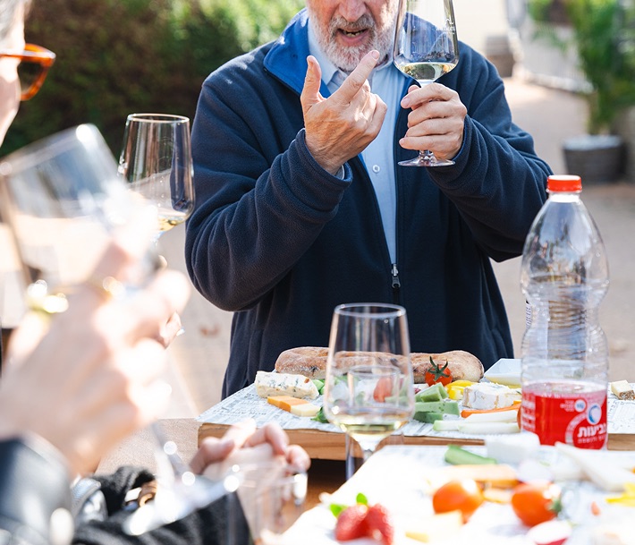 טעימות יין במרכז המבקרים
